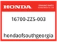 Honda Power Equipment OEM Part 16700-ZZ5-003 PUMP ASSY., FUEL (MSDS)