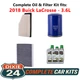 Fits: 2018 Buick LaCrosse 3.6L Complete Air, Oil & Cabin Filter Kit (0W-20)