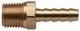 1/4 NPT X 1/4' BRS BARB M THRD MOELLER 033401-10  Expedited Shipping! 