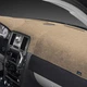 For Mercury Topaz 1988-1994 Dash Designs Plush Velour Vanilla Dash Cover