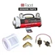 FACET BLUE TOP FUEL PUMP FOR 200 BHP+ CARBS + 10mm UNIONS + EARTH KIT + MOUNTS