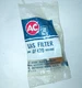 AC Delco GF470 Carburetor Fuel / Gasoline Filter New  In Package
