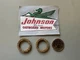 JOHNSON EVINRUDE 321932 TWO CROSSFLOW THERMOSTAT GASKETS 65 to 115HP 80 to 98