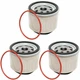 3Set R12T Repalce Fuel Filter/Water Separator Element For Racor 120AT 120AS S324