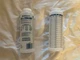 TWO Attwood Wide-Mouth Marine Fuel/Oil Mixing Bottle 1 Quart 2-Cycle Engine