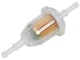 Moeller Disposable in-Line Fuel Filter (5/16" Barbs)