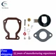 Carburetor Carb Kit w/ Float For Johnson Evinrude 9.9 HP 15 HP 1974-1988 398453