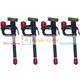 4X Fuel Injector RE36935 SE500821 for John Deere 3029D 4039T 4045D 4045T 6068D