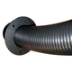 Trident TFK10 Flex 2" D x 10' L Black Rigging Hose Kit