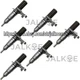 6PCS Fuel injector 173-4647 For Caterpillar 3116 953C M318 446B CS-563 CP-563