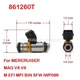 Gas Fuel Injector Nozzle For Mercruiser Sterndrive 350 454 502 MAG V8 V6 861260T