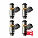 861260T 4Pcs Fuel Injector Fit Mercruiser MAG V8 V6 861260T Boat M Efi