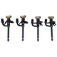 4PK Fuel Injectors RE36936 for John Deere 6200 6300 6400L 6500L 6600 7200 7400