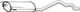 BOSAL 283-495 CENTRE SILENCER FOR RENAULT