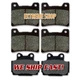 Yamaha Brake Pads FZR400 Genesis (86-89) FZ400 1985 RD500 (84-86) FZ 600 (86-88)