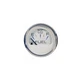 13801 Faria Chesapeake White SS 2" Fuel Level Gauge (E-1/2-F)