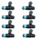 8X Fuel Injector 842915T01 For Mercury Outboard 350HP 350HP SCI Verado 1B716557