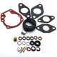 Carburetor Kit&FLOAT for Johnson Evinrude 1.5 2 3 4 5 5.5 6 HP 439071 18-7043