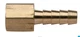 Moeller Marine Brass Barb Female Thread 1/4x5/16 033476-10 2501370