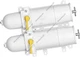 Fuel Filter Water Separator 751000VMA10 751000VMAM10 for Parker Racor