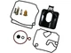 6H4-W0093-03-00 Fits Yamaha Outboard 40 50 HP Carburetor Rebuild Kit