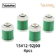 4Pcs Fuel Filter 15412-92J00 For Suzuki Outboard DF100A DF115A DF150A DF200A New