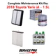 2018 Toyota Yaris iA 1.5L Complete Cabin, Air & Oil Filter Kit (0W-20)