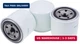 JZGRDN 3PK Oil Filter HH160-32093 16271-32090 100805 Compatible with Kubota B,F,