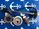 WATER TANK GAUGE METER AND SENDER 14.5" STAINLESS WEMA KUS CPWR-WW-240-33 WHITE