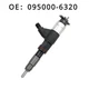 Fuel Injector 095000-6320 095000-6321 RE531210 RE530361 For JOHN DEERE 4045(T)'