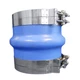 Trident Marine Blue Silicone Molded Wet Exhaust Hump, 8" ID, 15 PSI