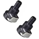 （2）Attwood Marine Universal Sprayless Connector Female Fitting Replaces 8838HF6