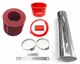 AirX Racing All Red Air Intake System Kit For 1PC 2006-2008 Honda Pilot 3.5L V6