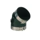 Trident Marine Trl-845-S/S Black Epdm Rubber 45-Degree Marine Wet Exhaust Elbow