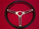 69- 77 Corvette Camaro Chevelle Nova Buick  black comfort grip steering wheel GM