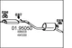 MTS 01.95050 Rear Muffler for Fiat
