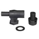 Attwood 1670-3 90-Degree P-Trap Fuel Tank Vent, Standard Mount, 5/8-Inch Inte...