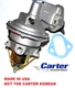 CARTER M60315 Fuel Pump MERCRUISER MERCURY MARINE 3.8L 4.3L HARDIN MARINE 4.3L