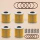 5X Oil Filters W/Springs Kit for Kawasaki KX250 KX250F Suzuki RMZ250 52010-0001