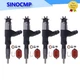 4PCS Fuel Injector 095000-6320 095000-6321 RE546783 SE501928 for John Deere 4045
