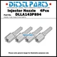 4x Fuel Injector Nozzle DLLA127P945 for John Deere 095000-6320 RE530361 RE531210