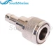 Boat Motor Fuel Line Connector 033498-10 for Honda 3/8" Barb Female Hose-To-Tank