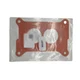 3853283 Carburetor Mounting Gasket for OMC Cobra & Volvo Penta 3.0L 4.3L Engine