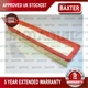 Fits Renault Clio 1998- Dacia Sandero 2008- + Other Models Baxter Air Filter
