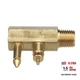  20651 Deluxe Fuel Connector Tank Fitting for Yamaha/Mercury/Mariner, Male, 