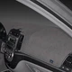 For Mercury Topaz 1988-1994 Dash Designs Dash-Topper Dashtex Gray Dash Cover
