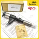 4* Common Rail Fuel Injector Compatible John Deere 4045T 095000-6320 RE530361