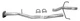 Walker Exhaust Pipe Installation Kit - Fits 1997-1994 Honda Accord Exhaust Pipe