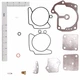 JOHNSON EVINRUDE OUTBOARD MARINE CARBURETOR KIT OMC 20-300HP 435676 435752