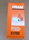 Fram Hydraulic Filter C1702